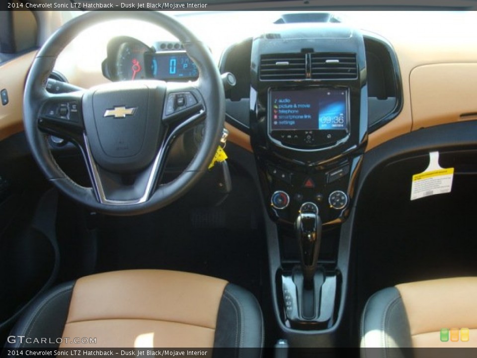 Dusk Jet Black/Mojave Interior Dashboard for the 2014 Chevrolet Sonic LTZ Hatchback #96142082