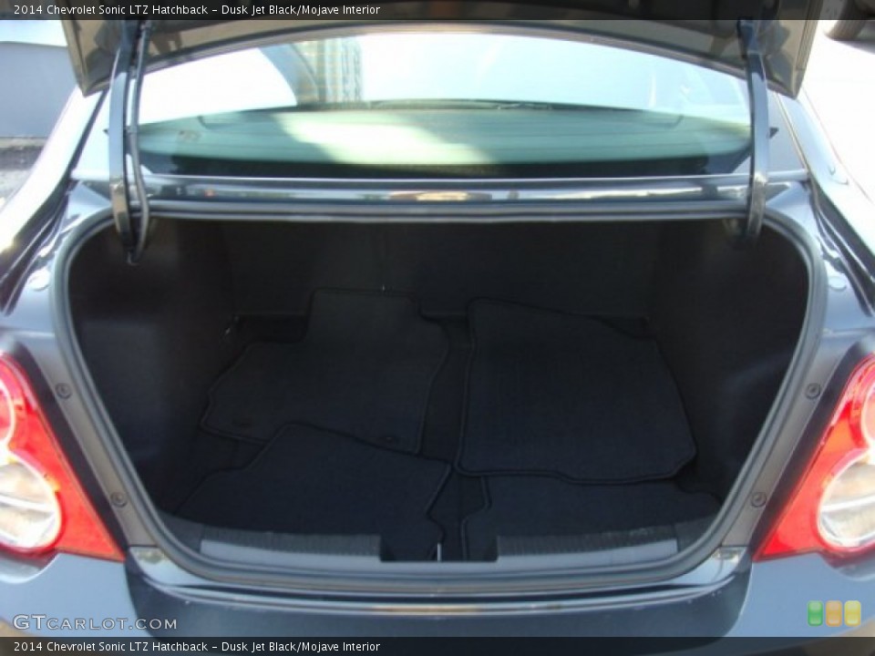 Dusk Jet Black/Mojave Interior Trunk for the 2014 Chevrolet Sonic LTZ Hatchback #96142175