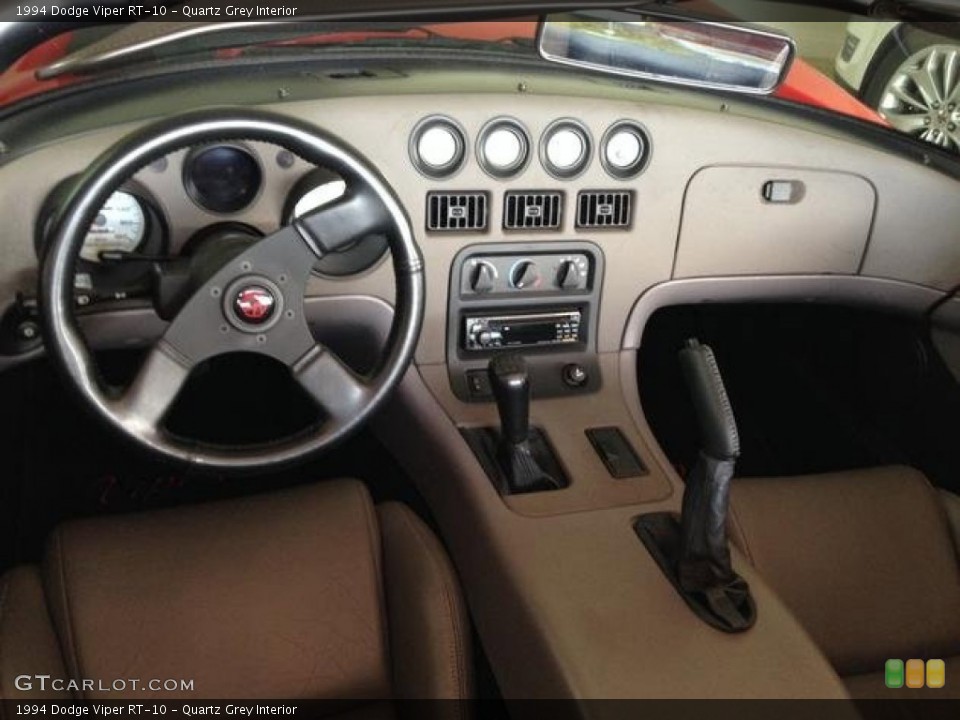 Quartz Grey Interior Dashboard for the 1994 Dodge Viper RT-10 #96161723