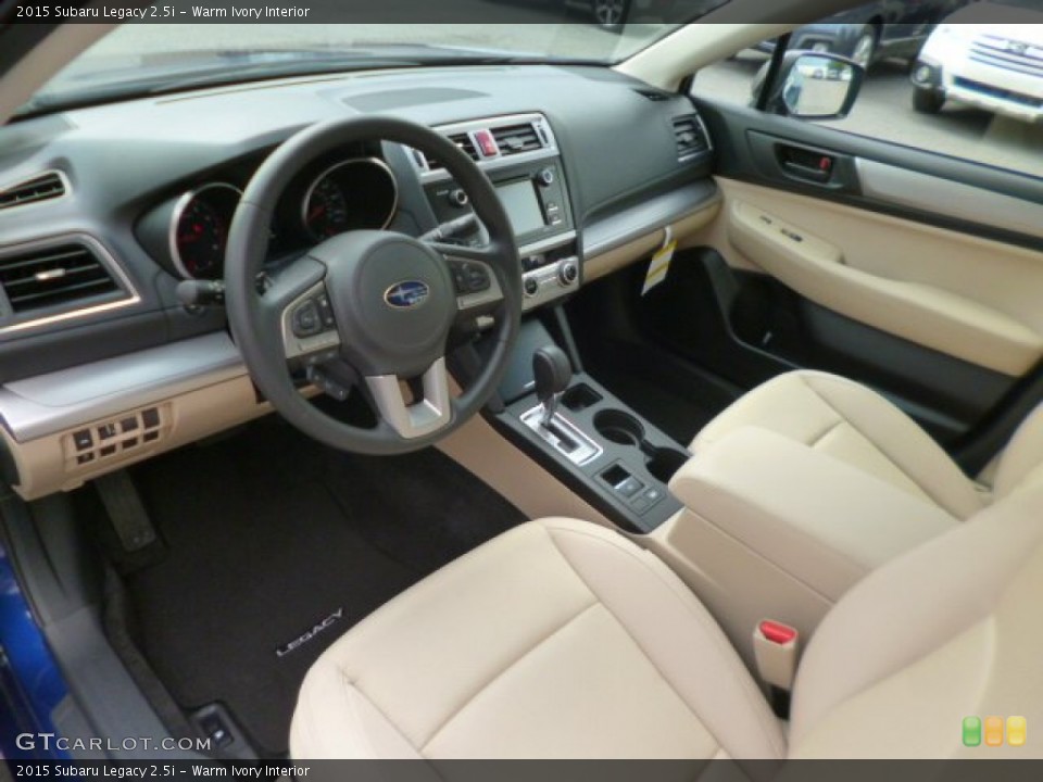 Warm Ivory Interior Photo for the 2015 Subaru Legacy 2.5i #96170756