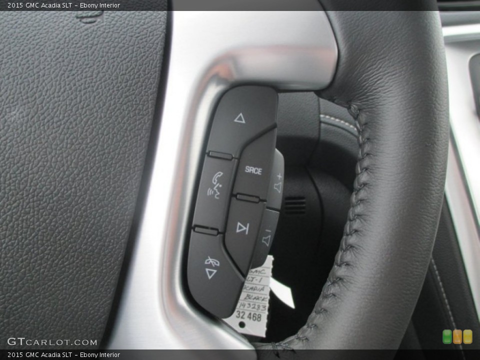 Ebony Interior Controls for the 2015 GMC Acadia SLT #96171488