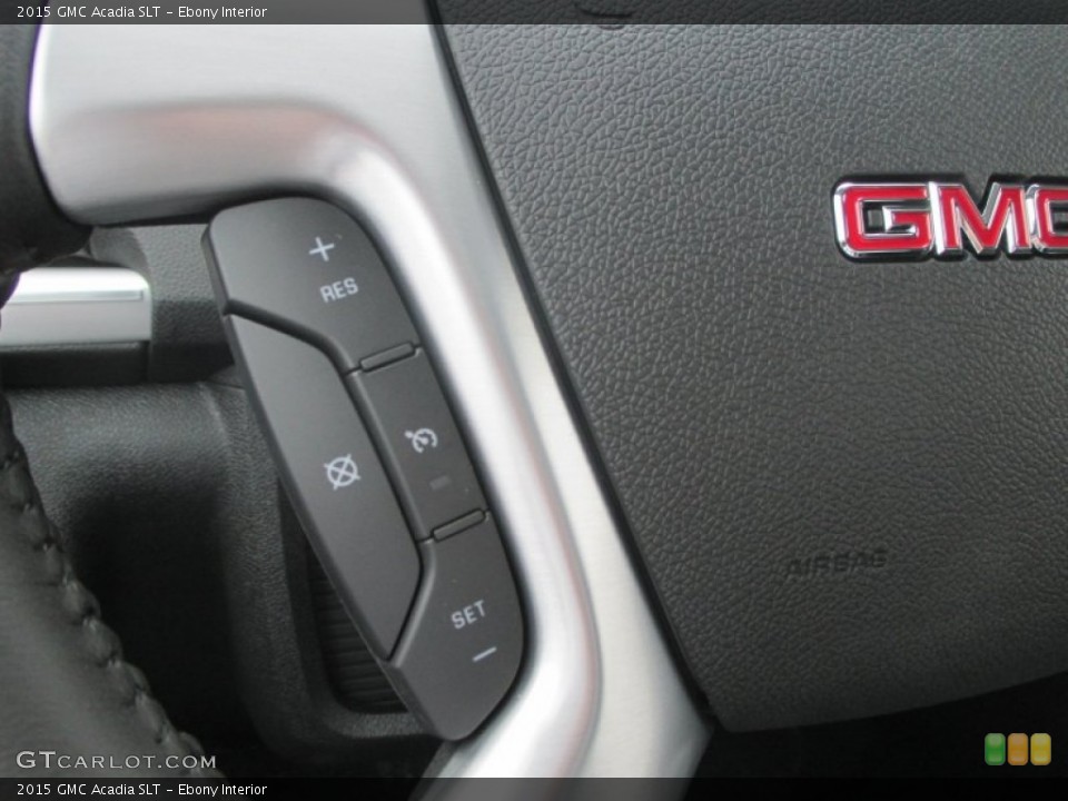 Ebony Interior Controls for the 2015 GMC Acadia SLT #96171509