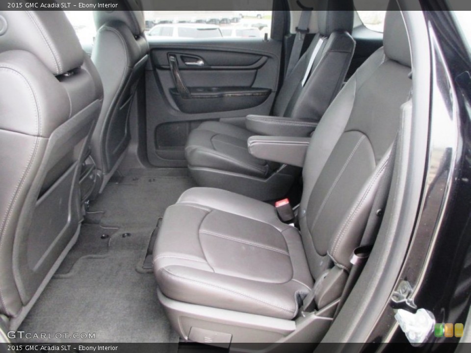 Ebony Interior Rear Seat for the 2015 GMC Acadia SLT #96171704