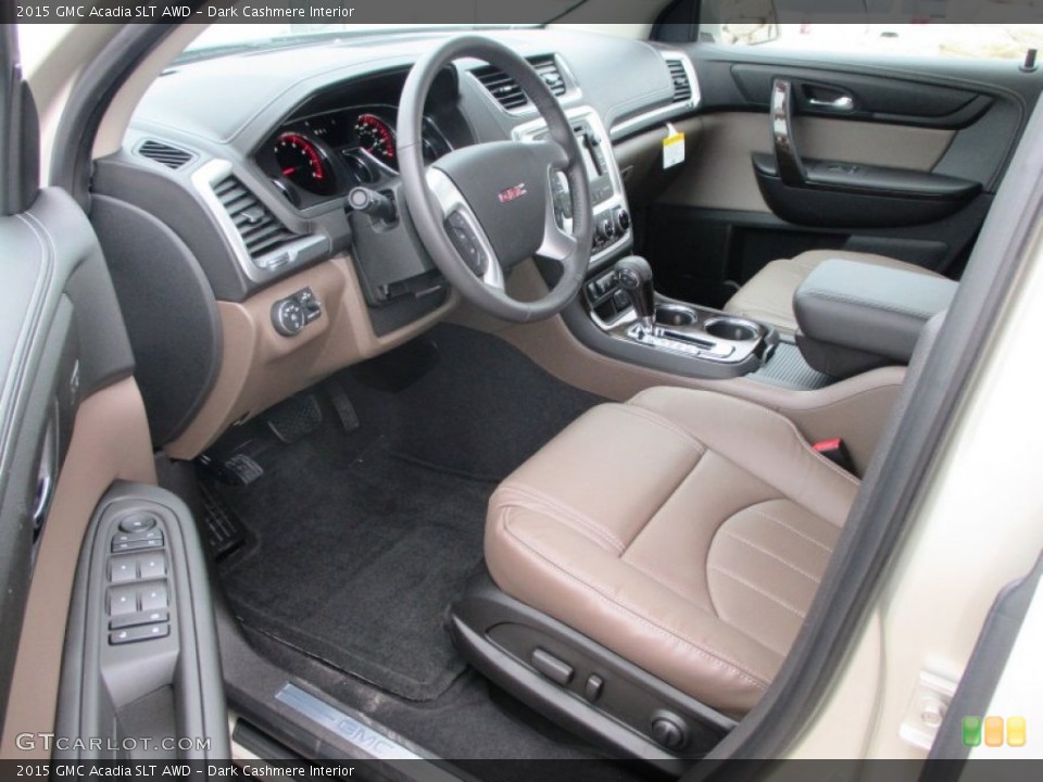 Dark Cashmere Interior Photo for the 2015 GMC Acadia SLT AWD #96172937