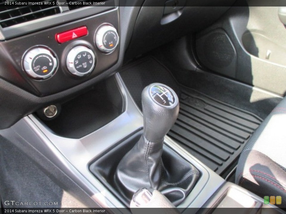 Carbon Black Interior Transmission for the 2014 Subaru Impreza WRX 5 Door #96180992
