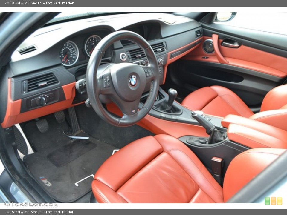 Fox Red Interior Photo for the 2008 BMW M3 Sedan #96182420