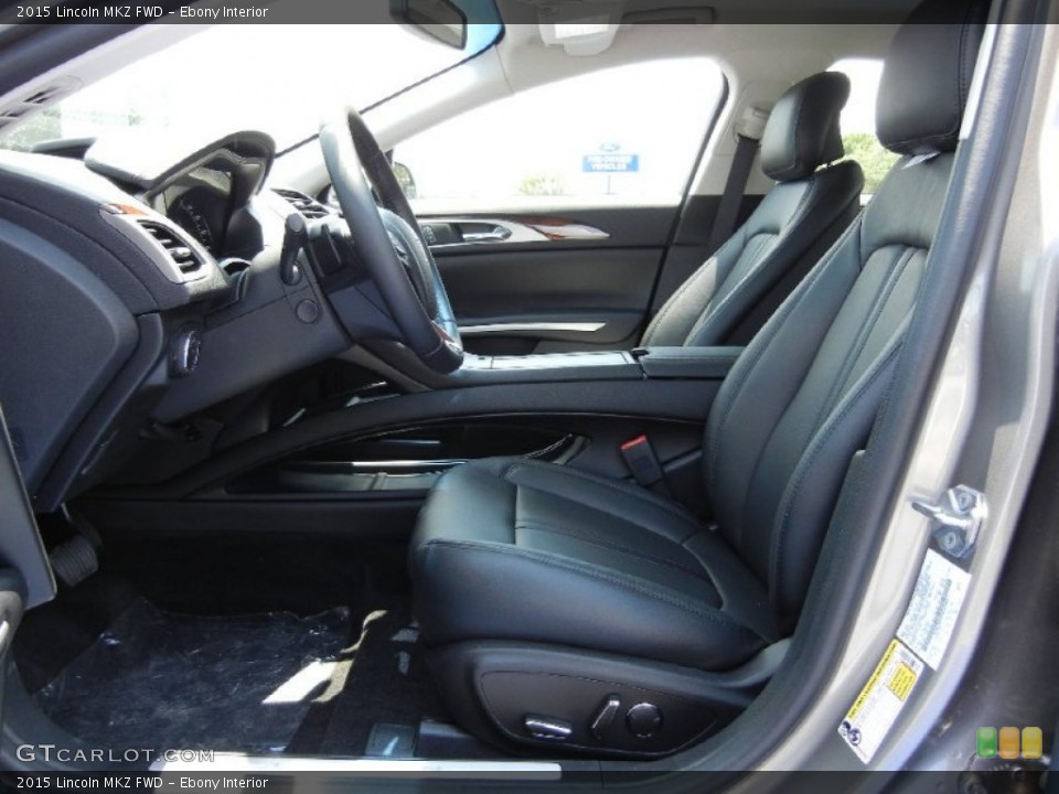 Ebony Interior Photo for the 2015 Lincoln MKZ FWD #96193979
