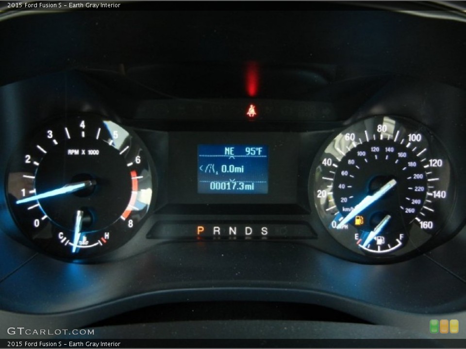 Earth Gray Interior Gauges for the 2015 Ford Fusion S #96194444