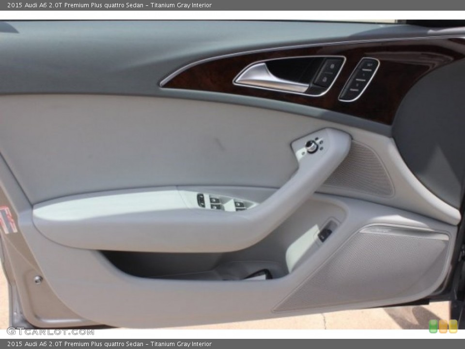 Titanium Gray Interior Door Panel for the 2015 Audi A6 2.0T Premium Plus quattro Sedan #96198932