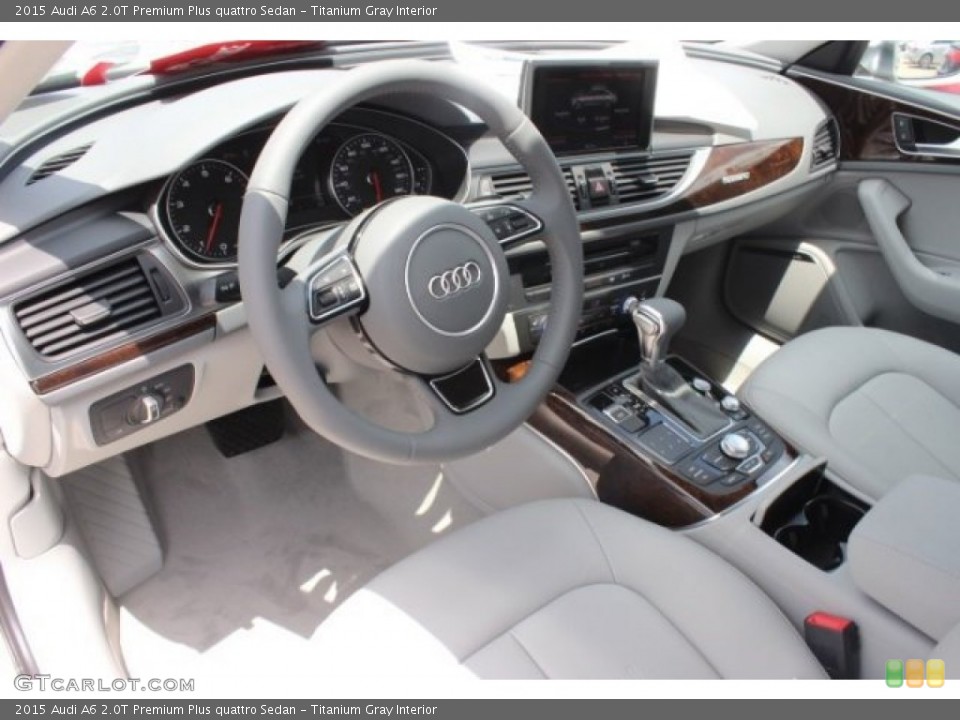 Titanium Gray Interior Front Seat for the 2015 Audi A6 2.0T Premium Plus quattro Sedan #96198938