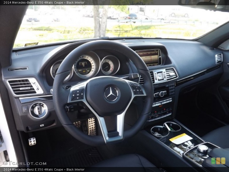 Black Interior Dashboard for the 2014 Mercedes-Benz E 350 4Matic Coupe #96211793