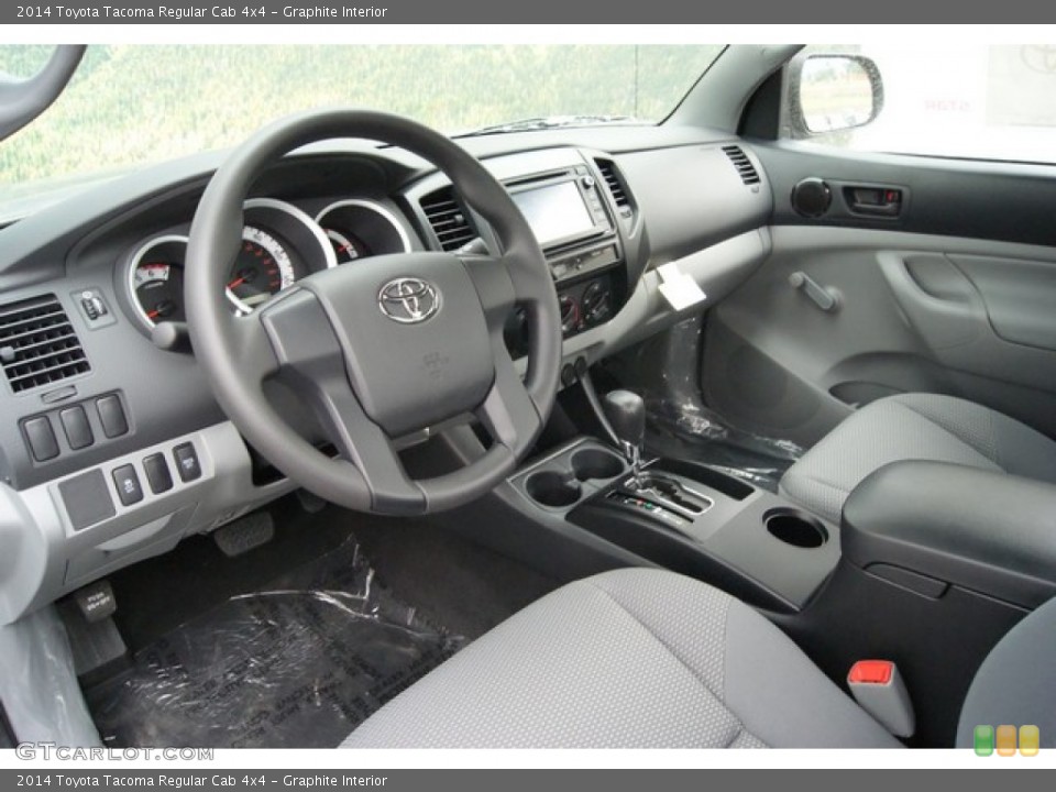 Graphite Interior Prime Interior for the 2014 Toyota Tacoma Regular Cab 4x4 #96214931