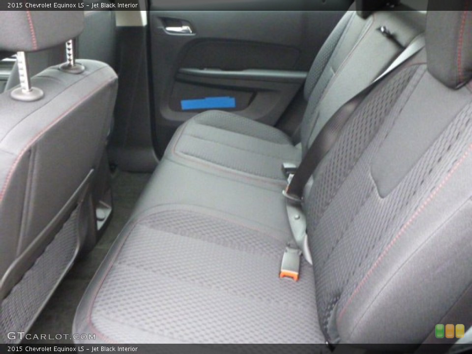 Jet Black Interior Rear Seat for the 2015 Chevrolet Equinox LS #96233295