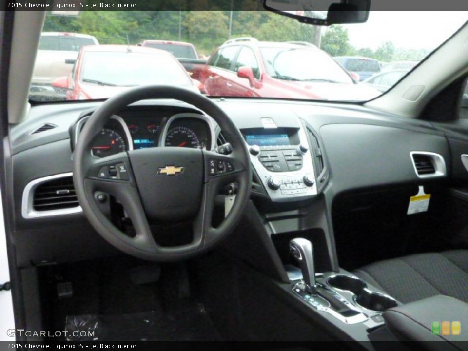 Jet Black Interior Dashboard for the 2015 Chevrolet Equinox LS #96233313