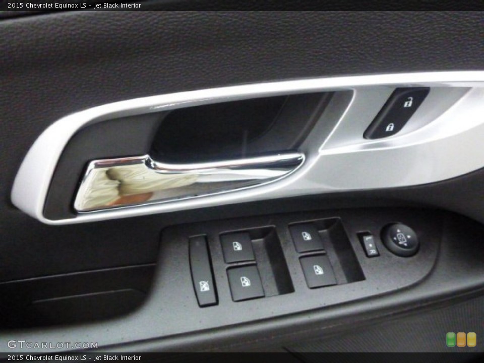 Jet Black Interior Controls for the 2015 Chevrolet Equinox LS #96233337