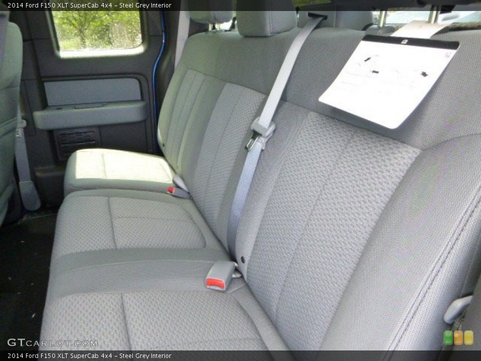 Steel Grey Interior Rear Seat for the 2014 Ford F150 XLT SuperCab 4x4 #96250068