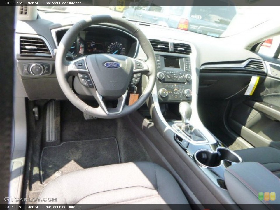 Charcoal Black Interior Prime Interior for the 2015 Ford Fusion SE #96250428