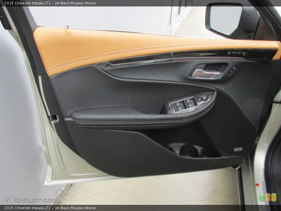 Jet Black/Mojave Interior Door Panel for the 2015 Chevrolet Impala LTZ #96251802
