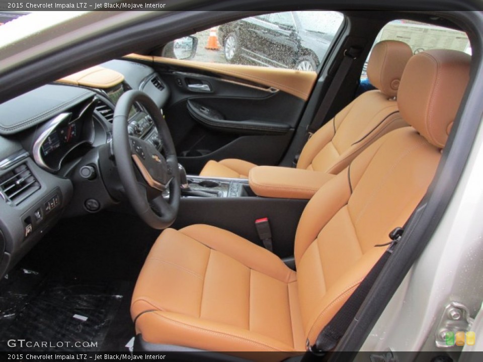 Jet Black/Mojave Interior Front Seat for the 2015 Chevrolet Impala LTZ #96251829