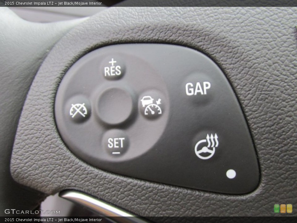 Jet Black/Mojave Interior Controls for the 2015 Chevrolet Impala LTZ #96251982