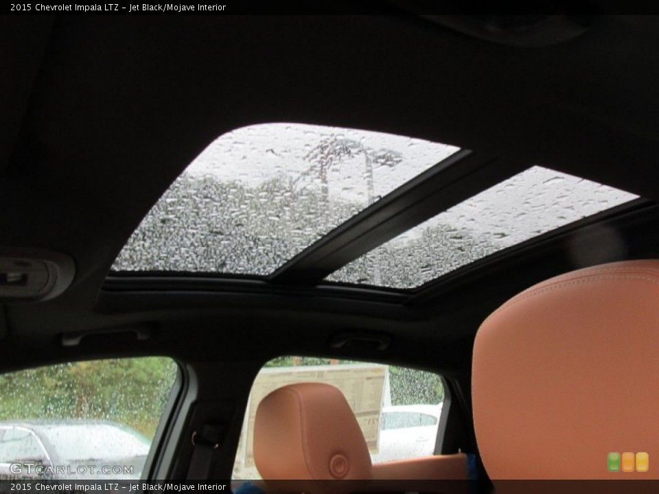 Jet Black/Mojave Interior Sunroof for the 2015 Chevrolet Impala LTZ #96252010