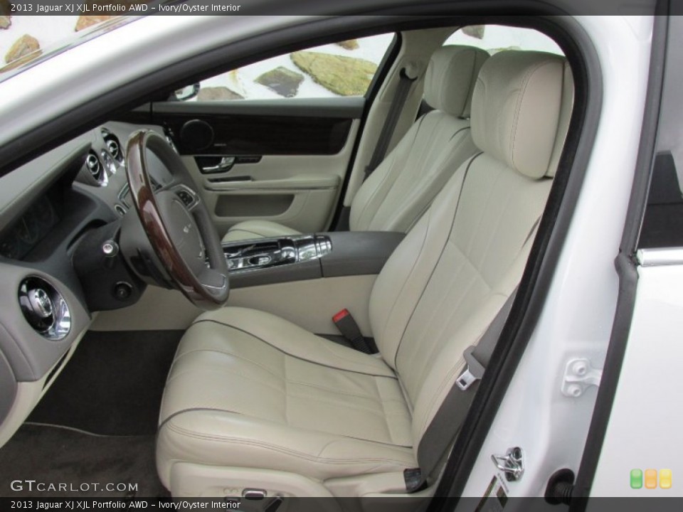 Ivory/Oyster Interior Photo for the 2013 Jaguar XJ XJL Portfolio AWD #96256443