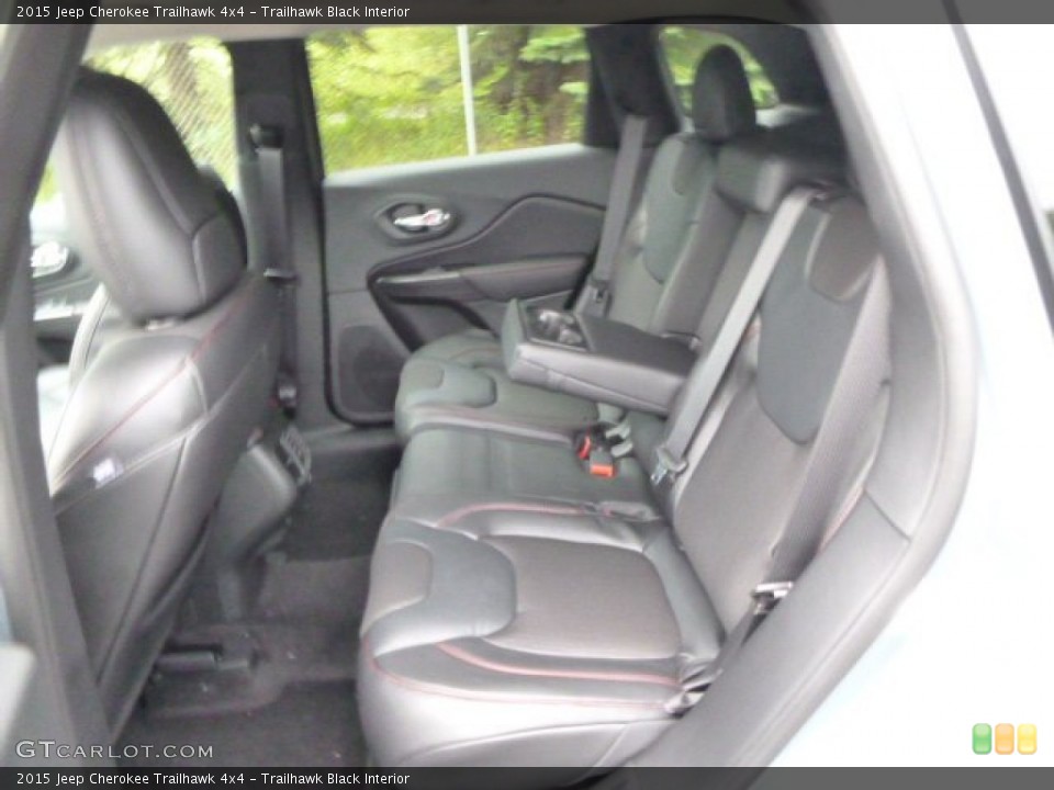 Trailhawk Black Interior Rear Seat For The 2015 Jeep