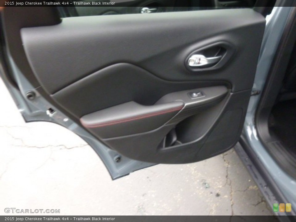 Trailhawk Black Interior Door Panel for the 2015 Jeep Cherokee Trailhawk 4x4 #96263213
