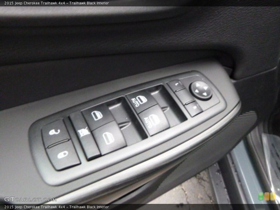 Trailhawk Black Interior Controls for the 2015 Jeep Cherokee Trailhawk 4x4 #96263262