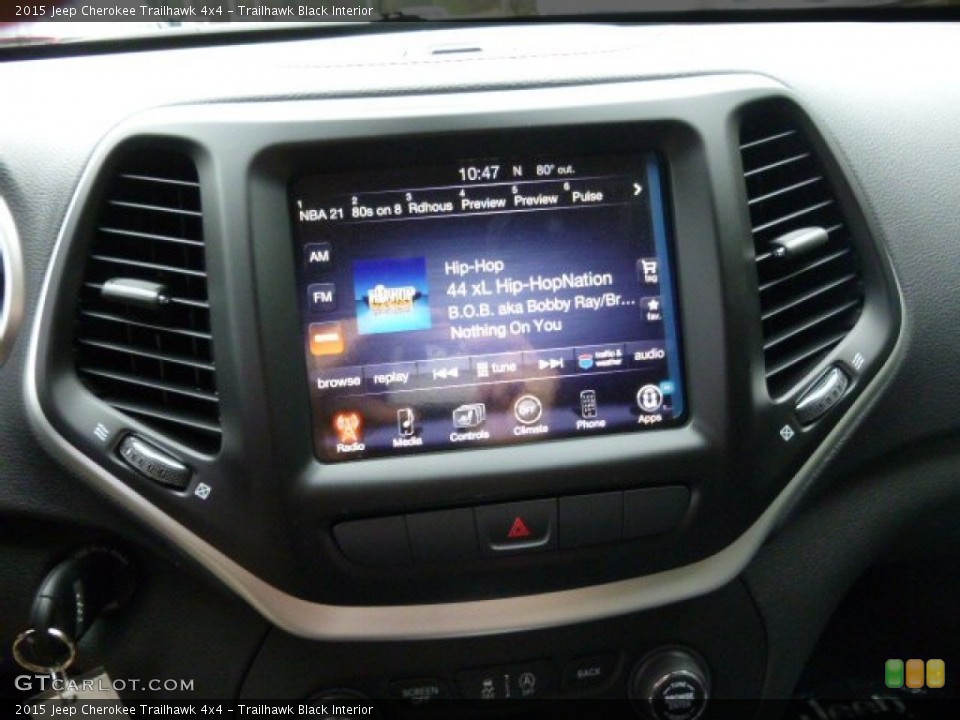 Trailhawk Black Interior Controls for the 2015 Jeep Cherokee Trailhawk 4x4 #96263280