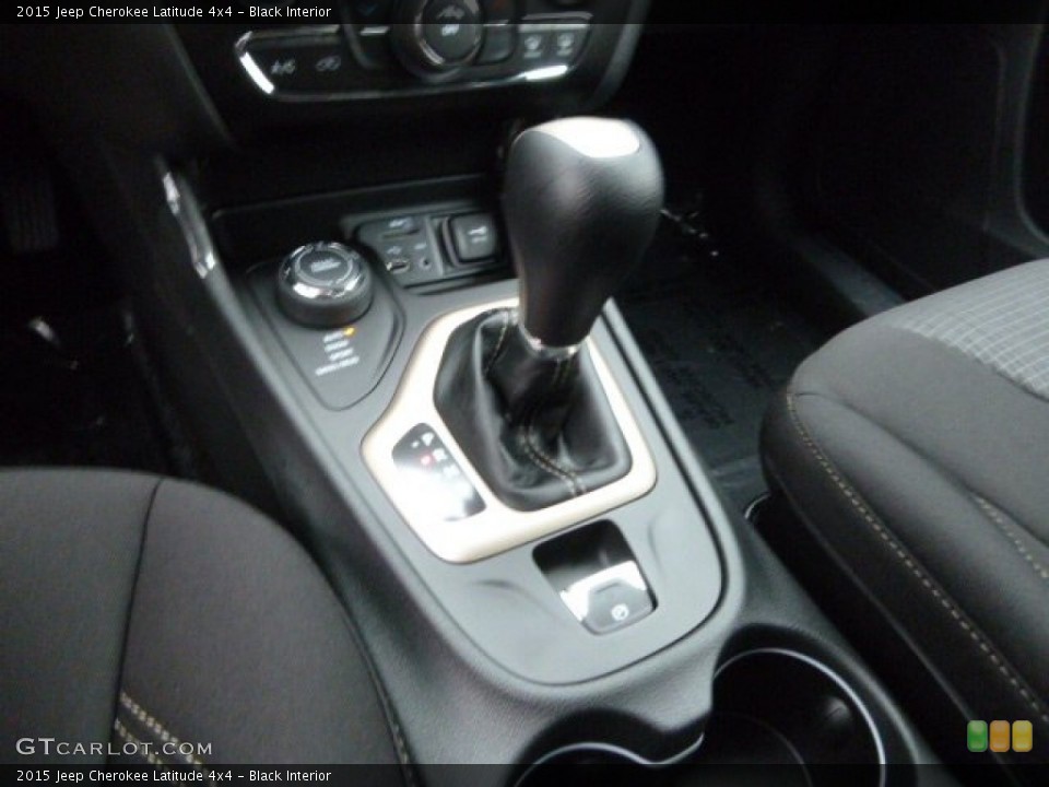 Black Interior Transmission for the 2015 Jeep Cherokee Latitude 4x4 #96263754