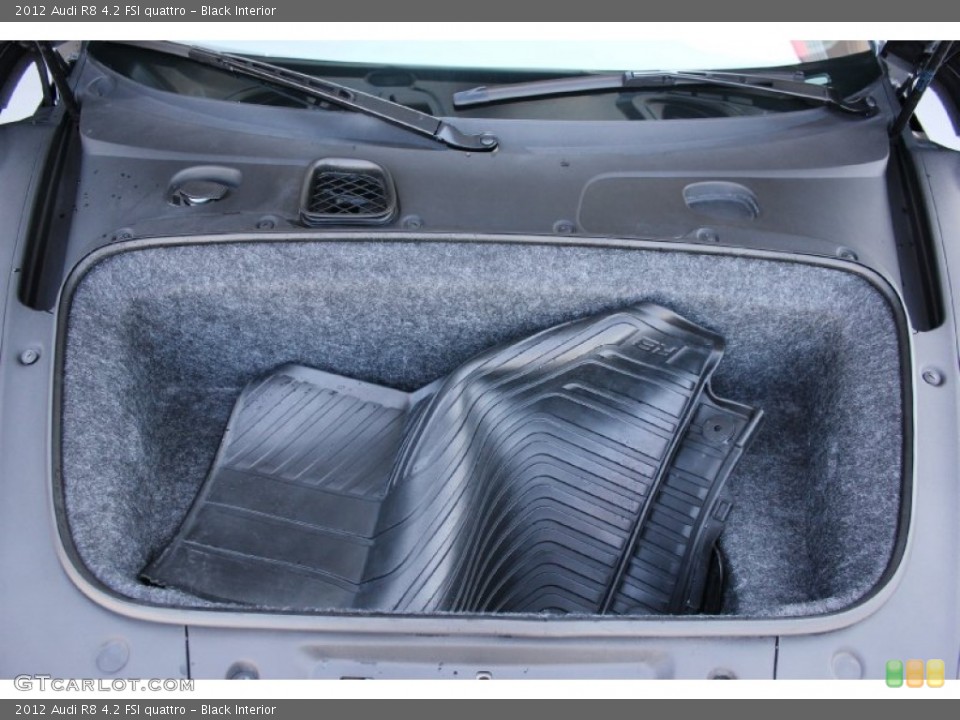 Black Interior Trunk for the 2012 Audi R8 4.2 FSI quattro #96264291