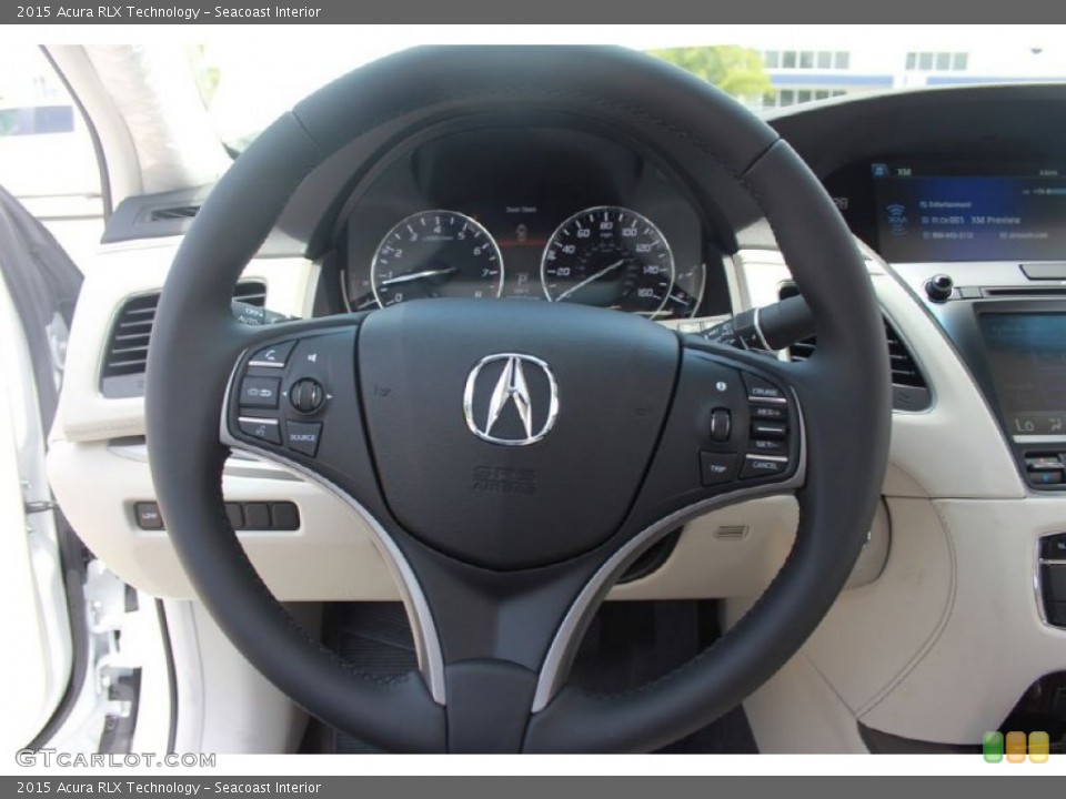 Seacoast Interior Steering Wheel for the 2015 Acura RLX Technology #96265512