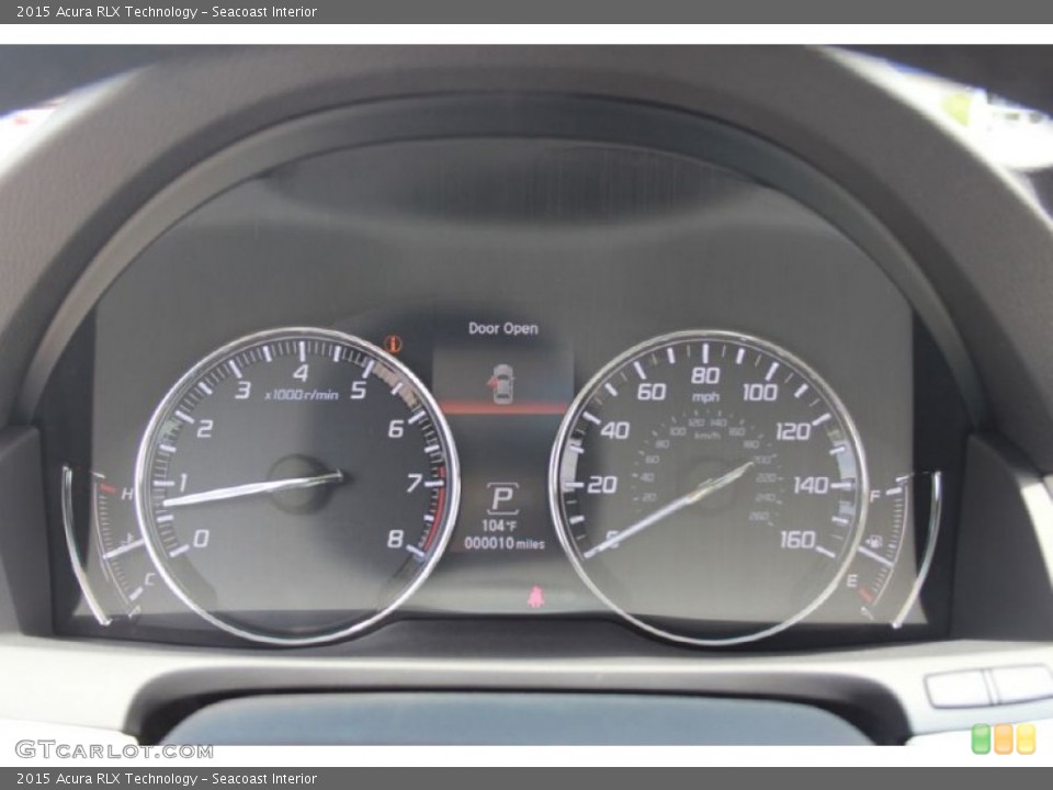 Seacoast Interior Gauges for the 2015 Acura RLX Technology #96265653