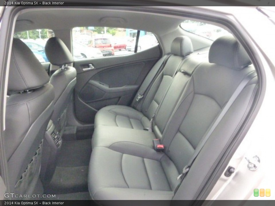 Black Interior Rear Seat for the 2014 Kia Optima SX #96269535