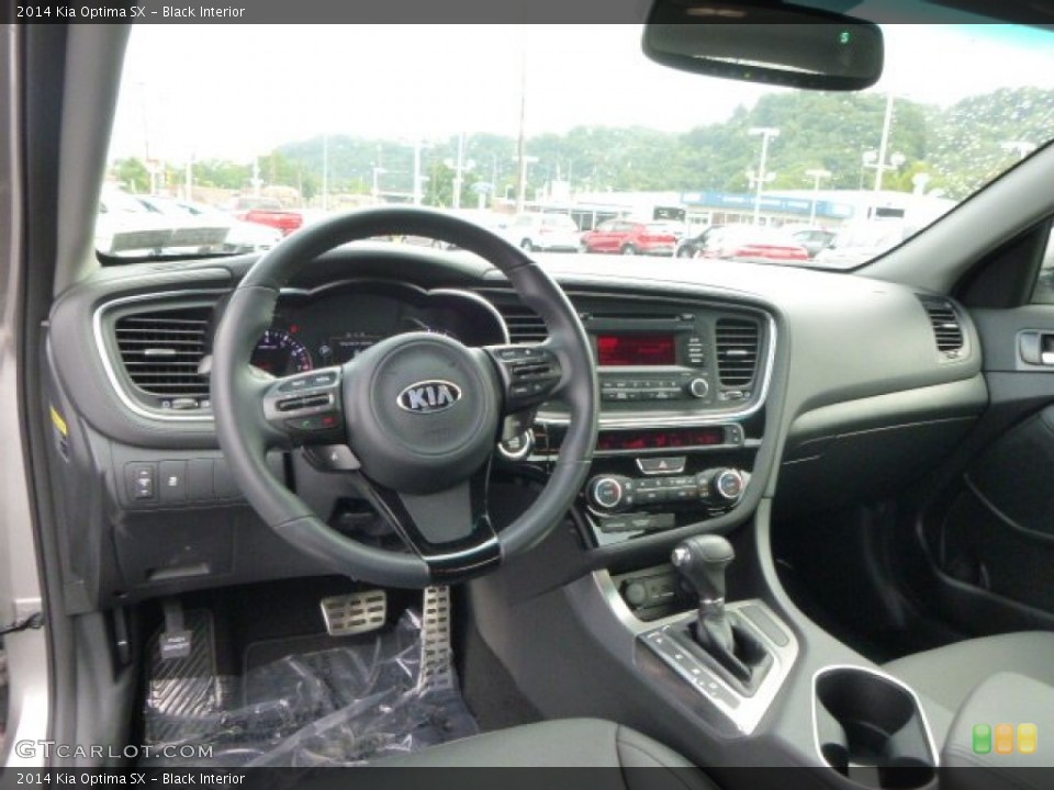 Black Interior Dashboard for the 2014 Kia Optima SX #96269574