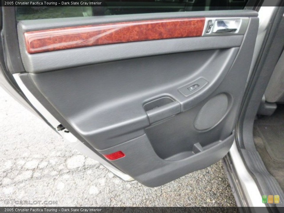 Dark Slate Gray Interior Door Panel for the 2005 Chrysler Pacifica Touring #96269946