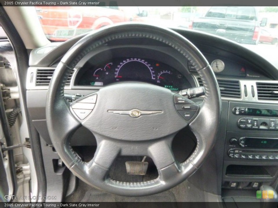 Dark Slate Gray Interior Steering Wheel for the 2005 Chrysler Pacifica Touring #96270027