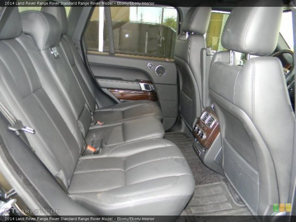 Ebony/Ebony Interior Rear Seat for the 2014 Land Rover Range Rover  #96270439