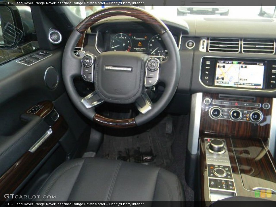 Ebony/Ebony Interior Steering Wheel for the 2014 Land Rover Range Rover  #96270546
