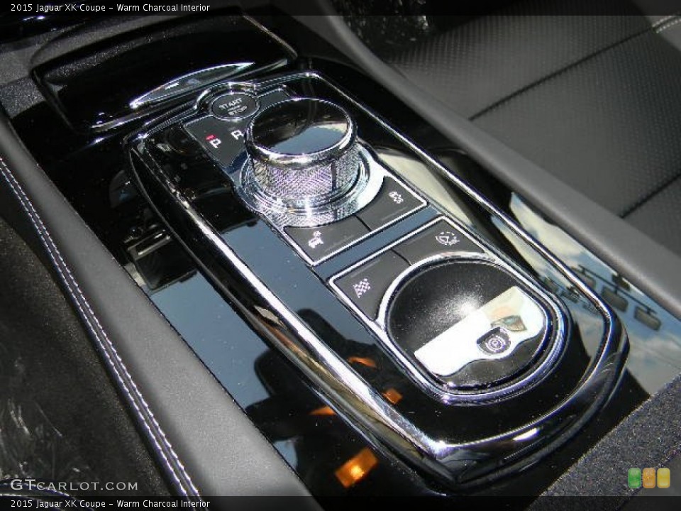 Warm Charcoal Interior Controls for the 2015 Jaguar XK Coupe #96272604