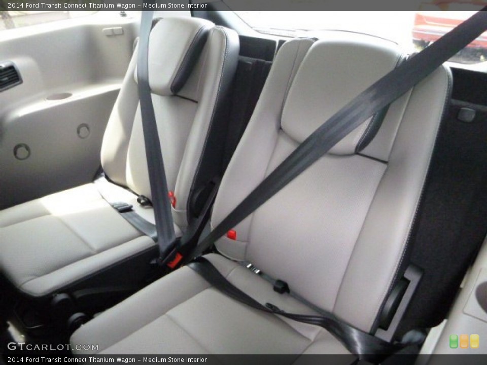Medium Stone Interior Rear Seat for the 2014 Ford Transit Connect Titanium Wagon #96274728