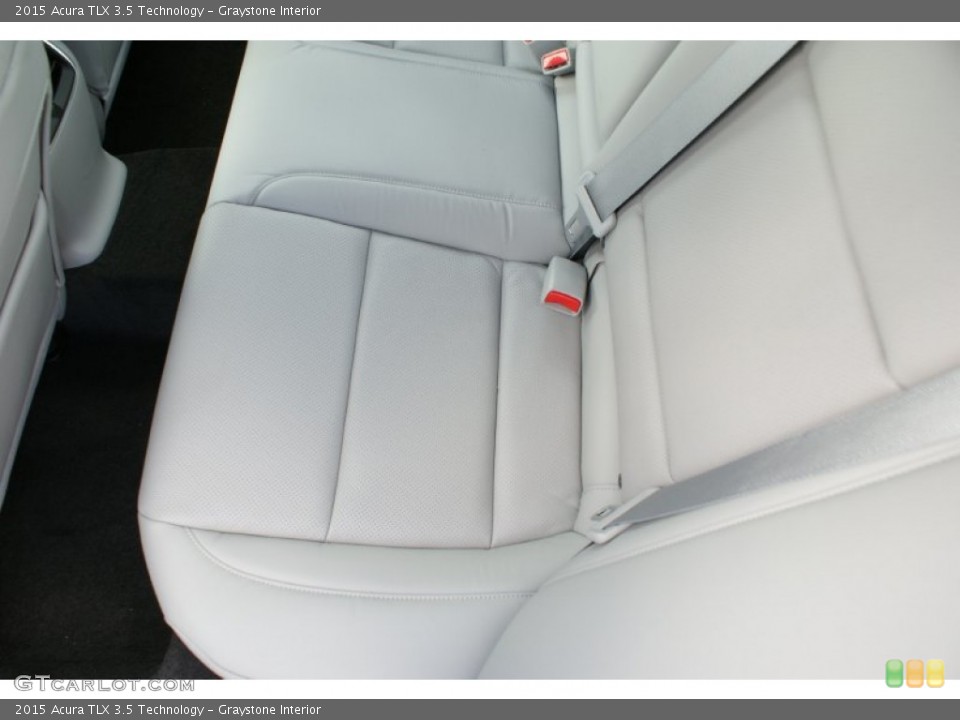 Graystone Interior Rear Seat for the 2015 Acura TLX 3.5 Technology #96274935