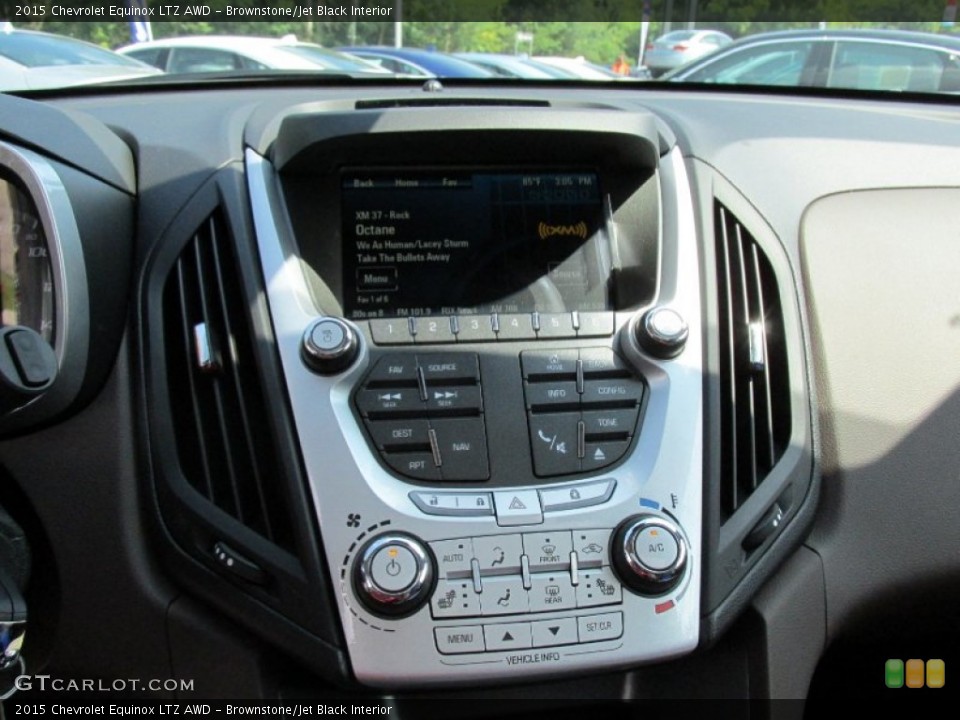 Brownstone/Jet Black Interior Controls for the 2015 Chevrolet Equinox LTZ AWD #96275058