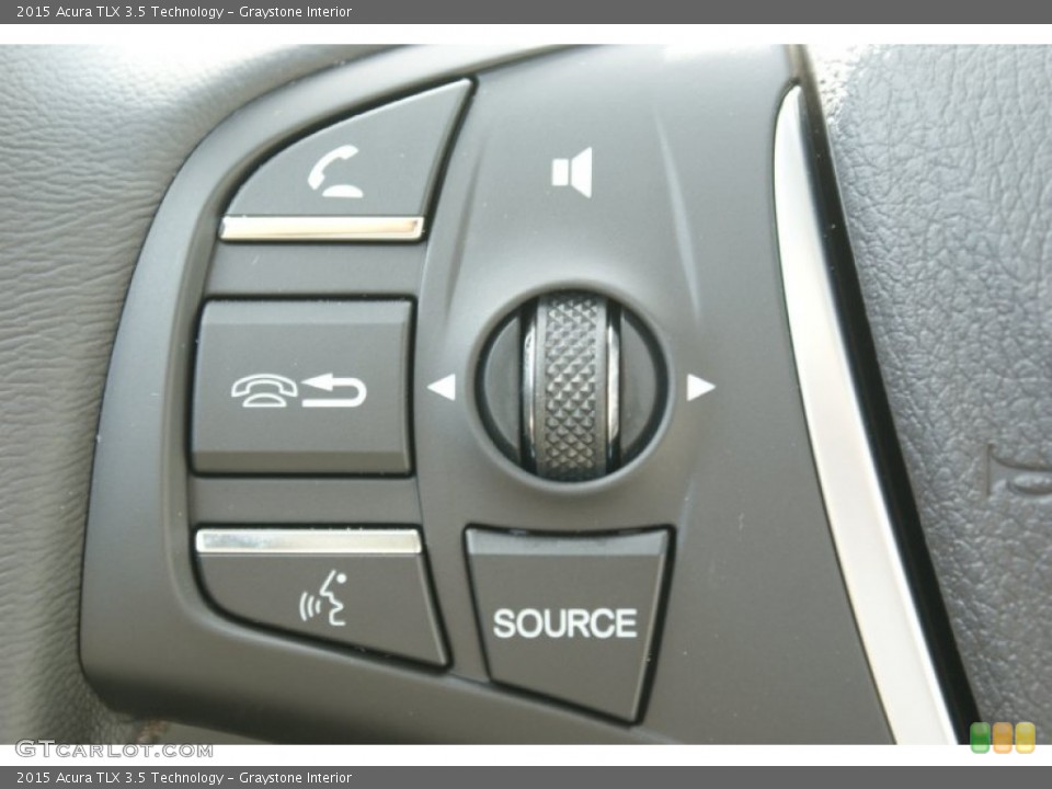 Graystone Interior Controls for the 2015 Acura TLX 3.5 Technology #96275220
