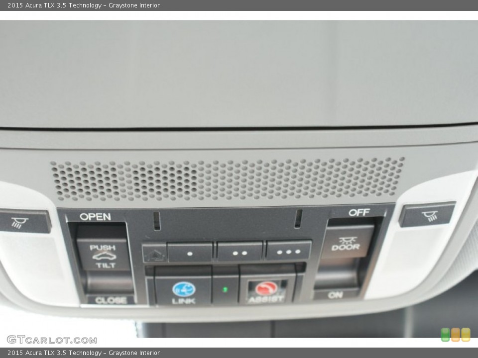 Graystone Interior Controls for the 2015 Acura TLX 3.5 Technology #96275274
