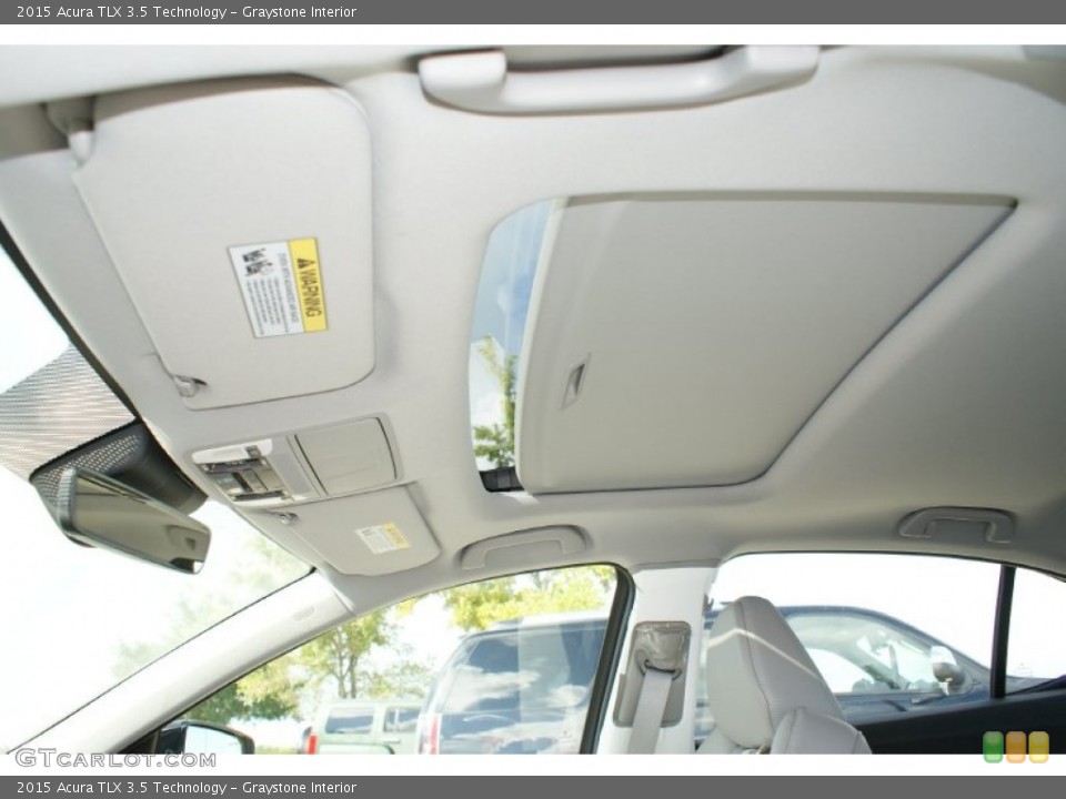 Graystone Interior Sunroof for the 2015 Acura TLX 3.5 Technology #96275304