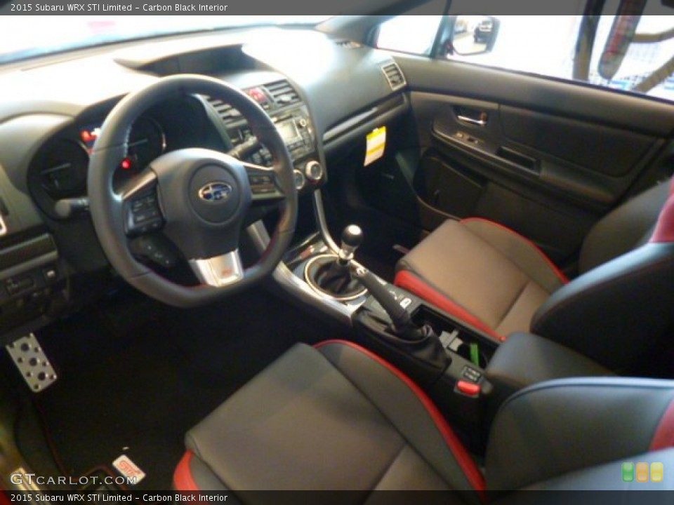 Carbon Black Interior Prime Interior for the 2015 Subaru WRX STI Limited #96275487