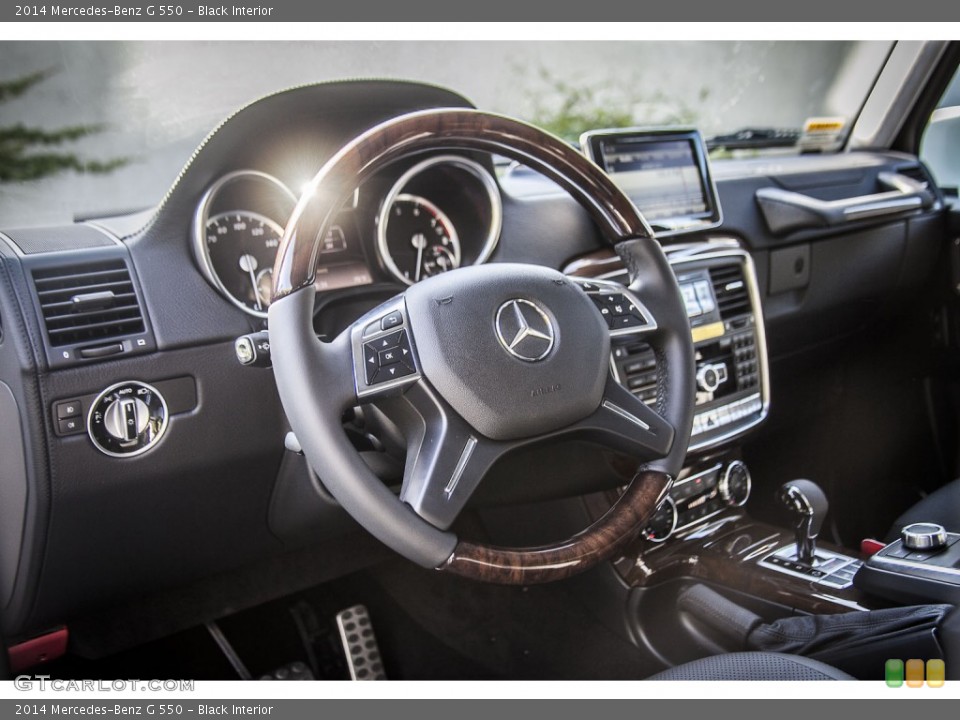 Black Interior Steering Wheel for the 2014 Mercedes-Benz G 550 #96276468
