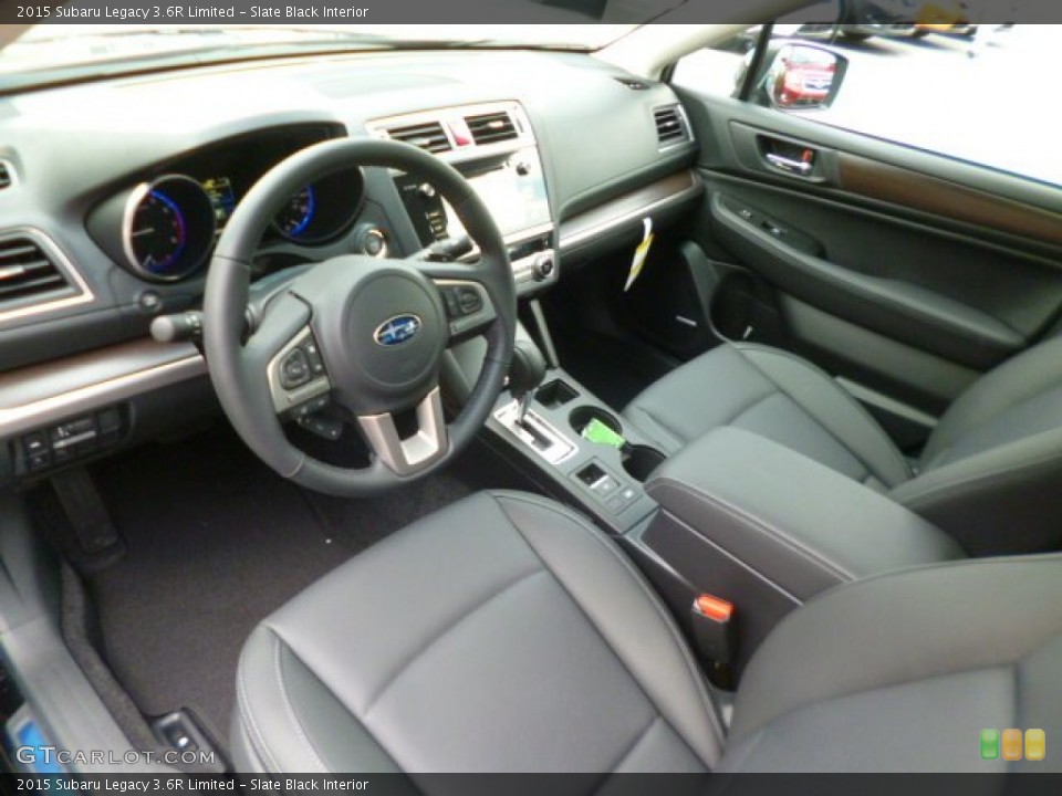 Slate Black Interior Photo for the 2015 Subaru Legacy 3.6R Limited #96278856